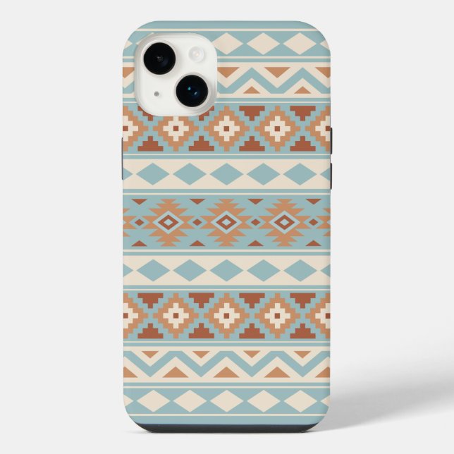 Aztec Essência Ptn IIIb Blue Cream Terracottas (Verso)