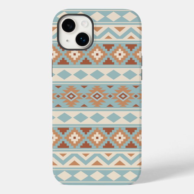 Aztec Essência Ptn IIIb Blue Cream Terracottas (Verso)