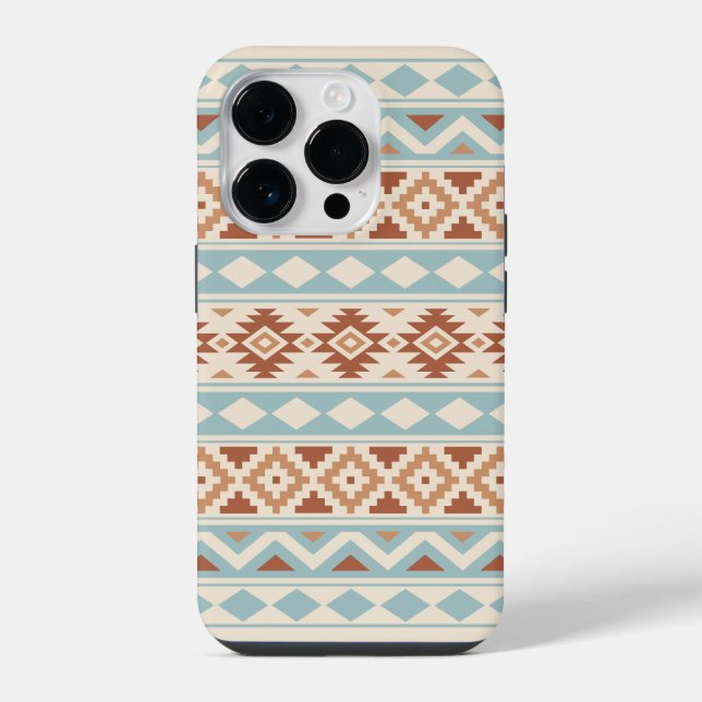 Aztec Essência Ptn IIIb Blue Terracottas Cream (Verso)