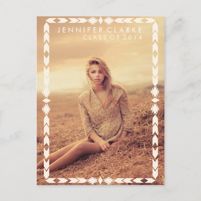 AZTEC FORMANDO TRIBAL | CONVITE À FESTA DE FORMATU (Frente)