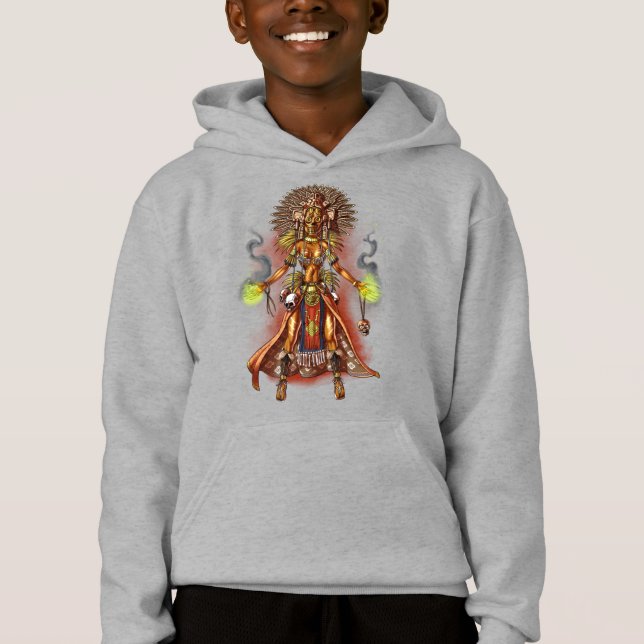 Aztec mitologia Deus Manágua (Frente)