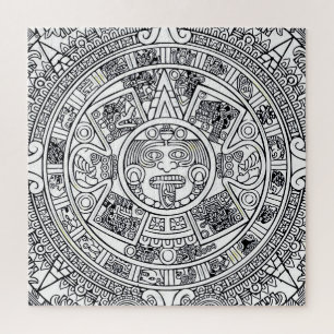 AZTEC OR MEXICA mexicana Quebra-cabeça