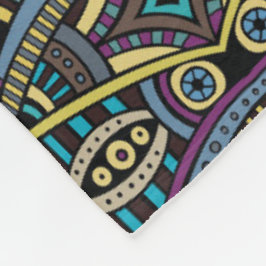 Aztec Padrão tribal lança cobertor