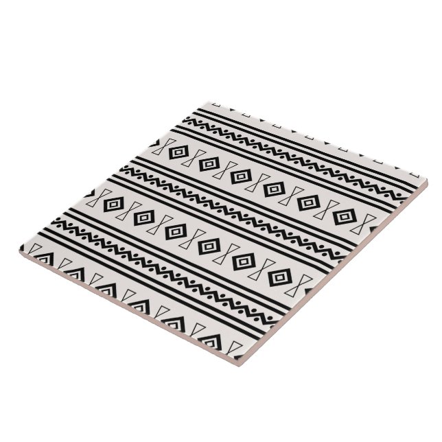Aztec Preto E Branco (Lateral)