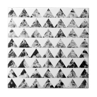 Aztec Print Zwart Wit Black White