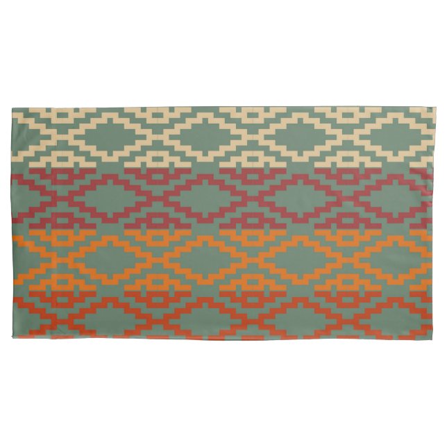 Aztec Sudoeste Tribal Diamantes (Frente-Esquerda)