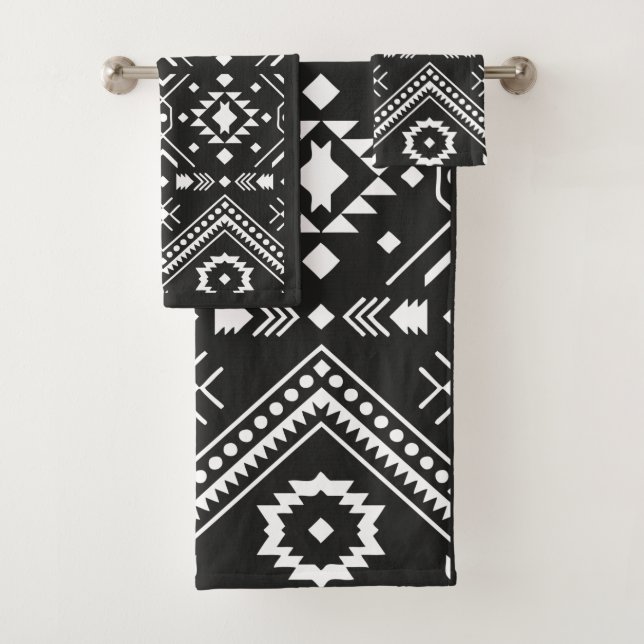 AZTEC TRIBAL - Conjunto de toalhas de banho (Insitu)