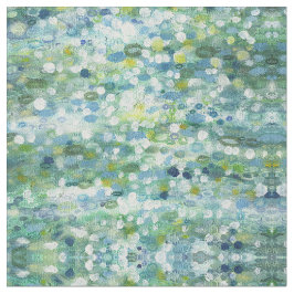 Azuis, verde, amarelo & tecido 'Clearwater do