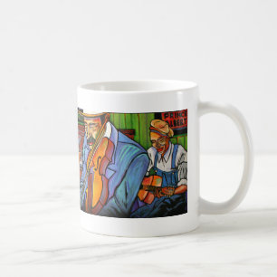 Azuis visuais: Caneca de café