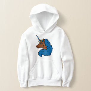 Azul Afro Unicorn