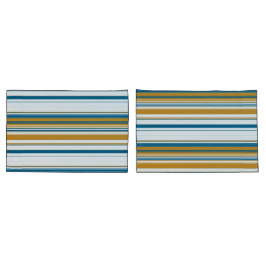 Azul, Amarelo e Listras Brancas