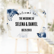 "Azul Anemone Bliss: Floral painel de espuma para