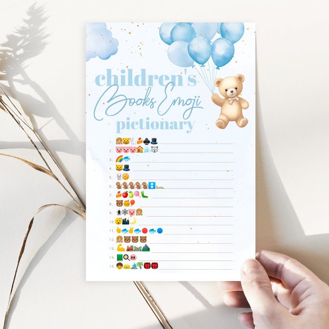 Azul Balão - livros infantis emoji pictionary (Criador carregado)
