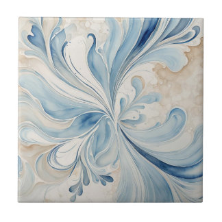 Azul bege deixa Azulejo cerâmico