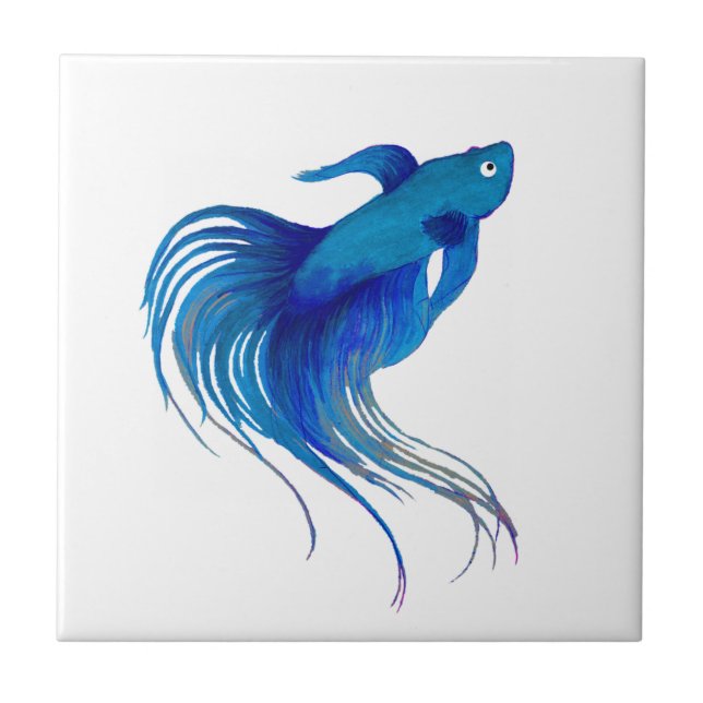 Azul Betta Watercolor (Frente)