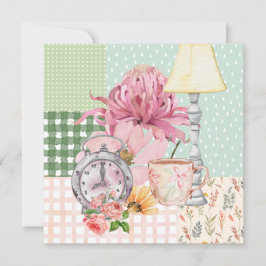 Azul botânico de fundo de aquarela branca