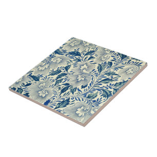 ~ azul & branco chinês de Delft do ~ da folha * ~