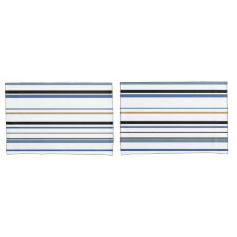 Azul, branco e ouro, listras costeiras da praia Tr