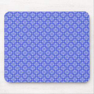 Azul brilhante Mousepad à moda chique
