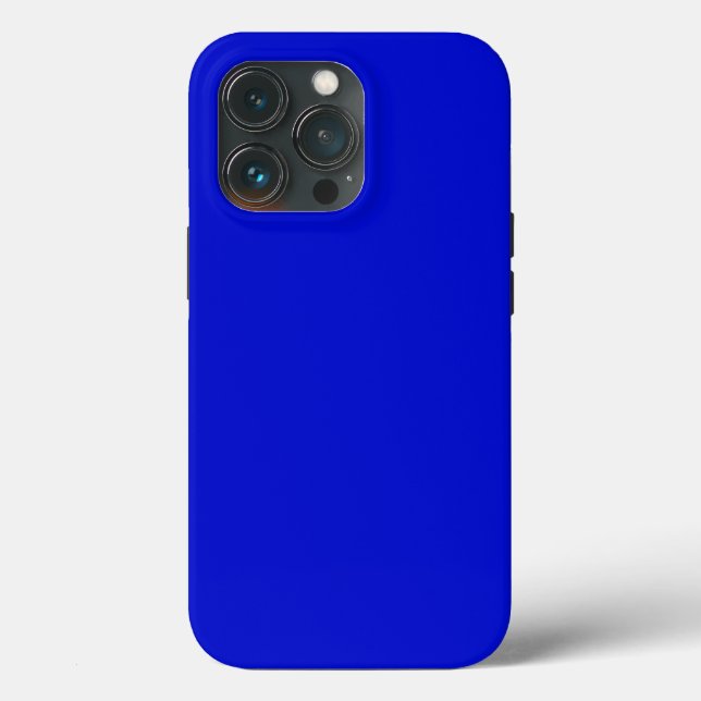 Azul brilhante ultramarino sólido (Verso)