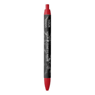 Azul Caneta com Logotipo Empresarial Personalizado e No