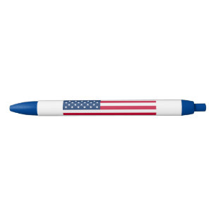 Azul Caneta de bandeira americana