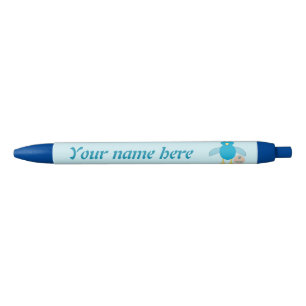 Azul Caneta de Pintinho Blue Birthday Boy