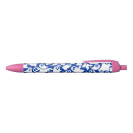 Azul Caneta do ponto de referência rosa fantasma