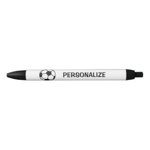 Azul Caneta personalizada com logotipo de futebol espor