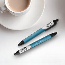 Caneta Promocional de Logotipo Empresarial | Teal 