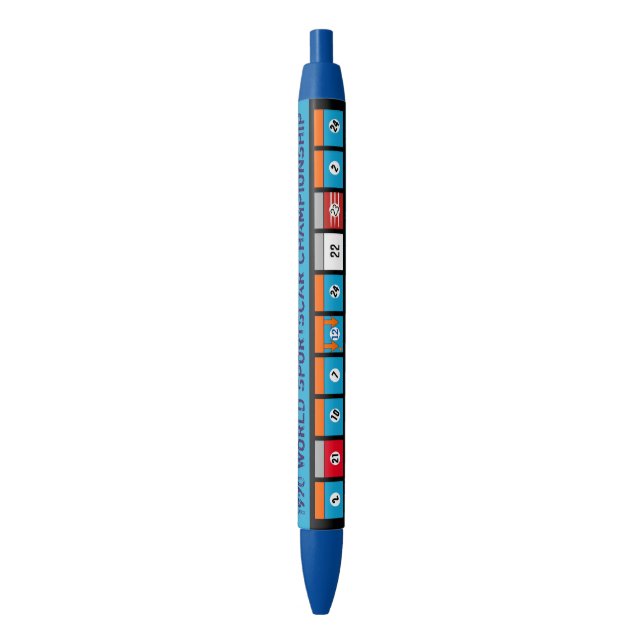 Azul caneta RACING 1970 (Frente Vertical)