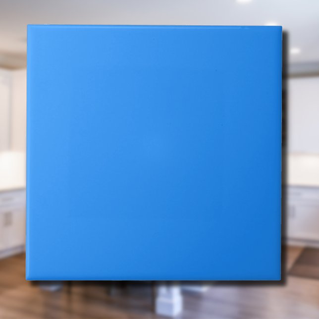 Azul Caribenho Cor Sólida | Clássico | Elegante (Criador carregado)