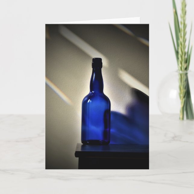 Azul, cartão (Frente)