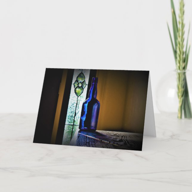 Azul, cartão (Frente)