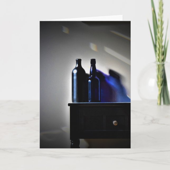 Azul, cartão (Frente)