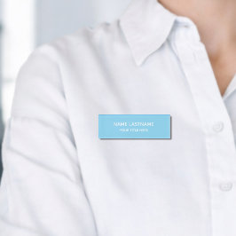 Azul Celeste Simples Básico Minimalista Moderno