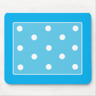 Azul-céu de Polkadot Mousepad