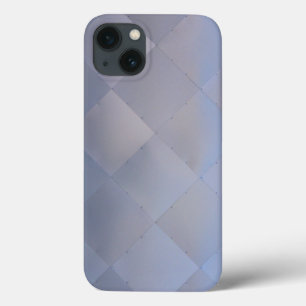 Azul Checkered moderno brilhante do metal