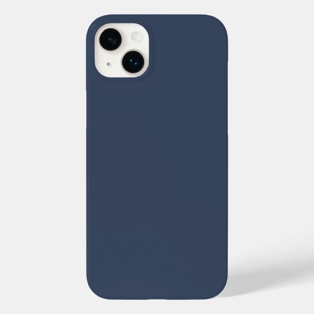 azul cinza personalizado simples minimal sólido ri (Verso)