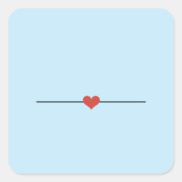 Azul claro faz seu próprio adesivo redondo clássic