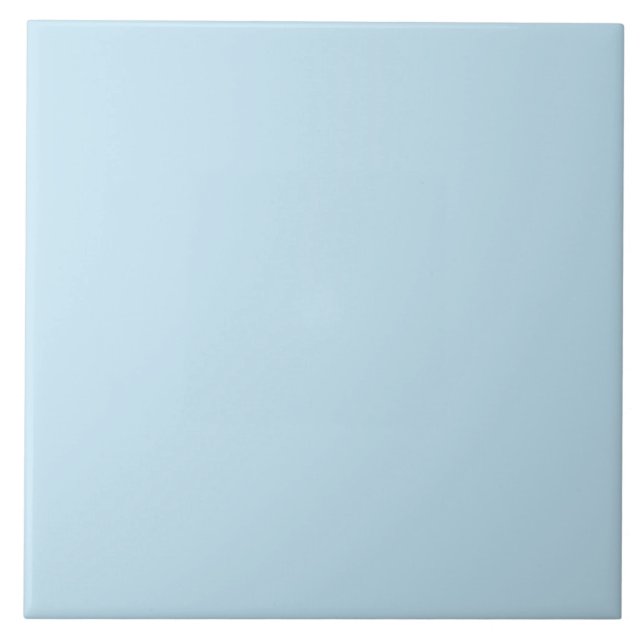 Azul claro turvo sólido de cor simples (Frente)