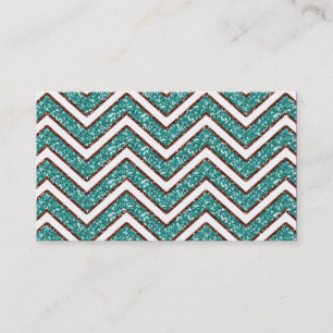 Azul de Brown da faísca de Chevron do cartão de