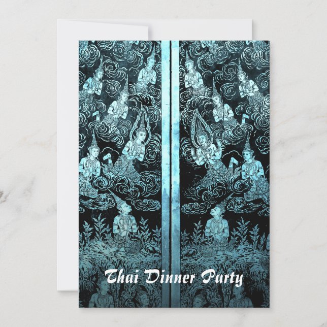 Azul de convite para o grupo de temas do Janto tai (Frente)