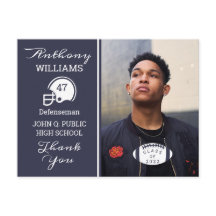 Azul de foto de futebol | Cartão postal para a gra