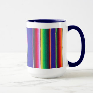 Azul de índigo geral mexicano da caneca