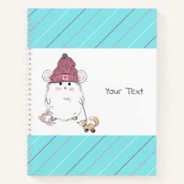 Azul De Pequeno Hamster Cortado