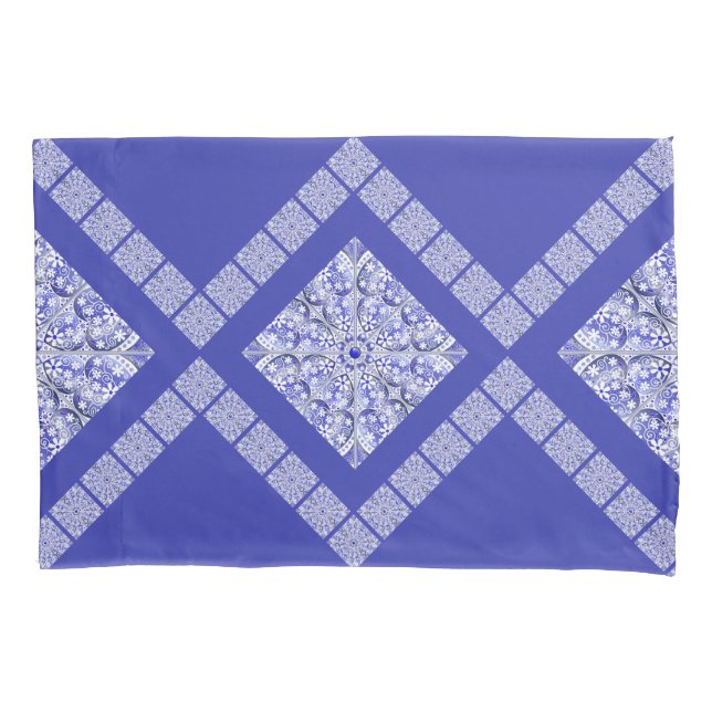 Azul de rendas cerâmicas de Grécia (Frente)