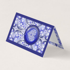 Azul de rendas cerâmicas de Grécia