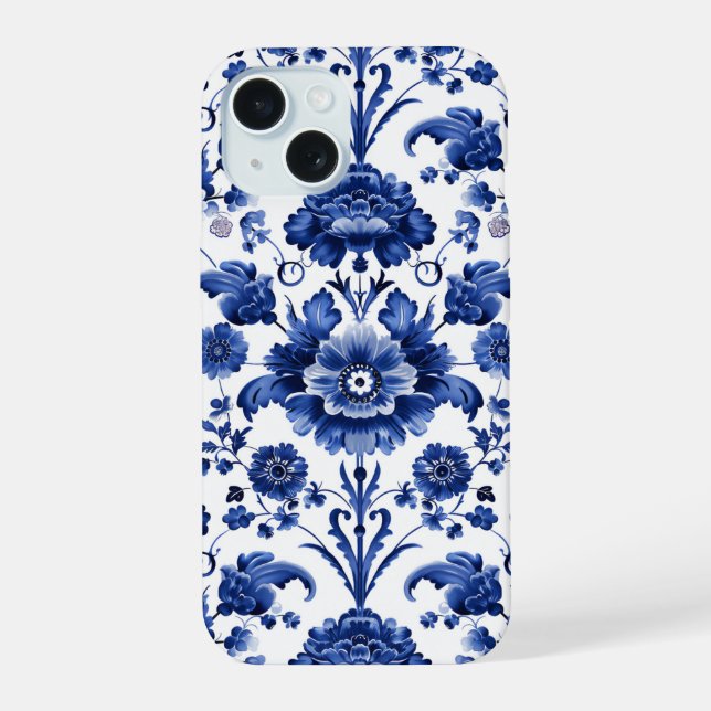 Azul Delft Floral (Verso)