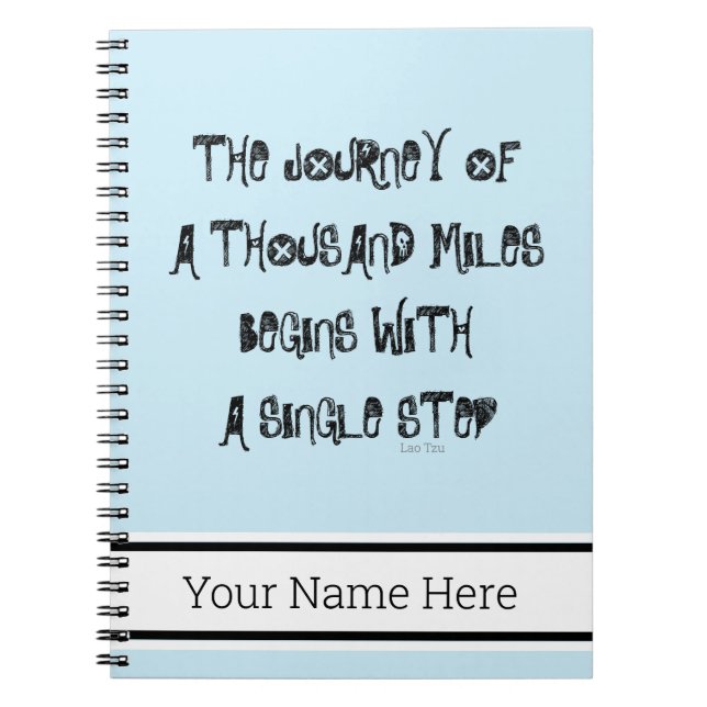 Azul do Diário da perda de peso, caderno da (Frente)